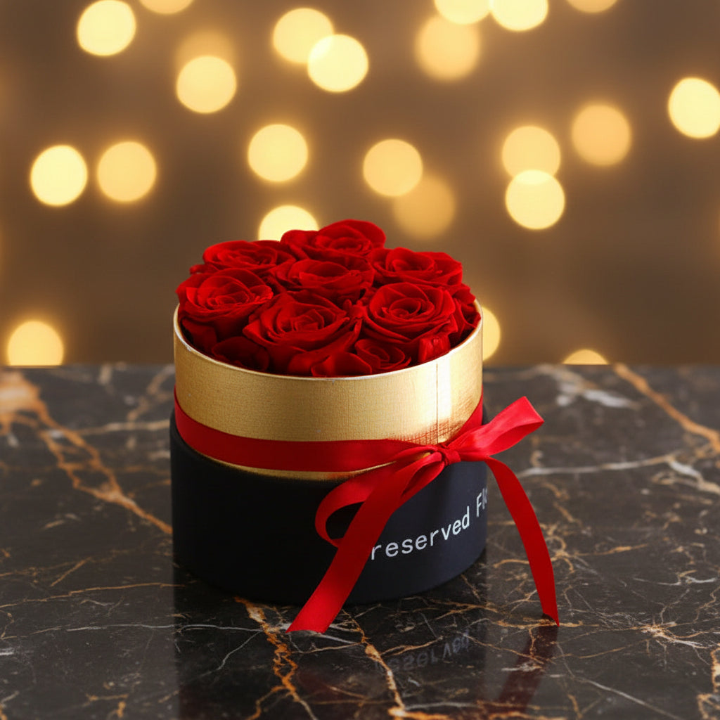 Rose éternelle ou bouquet de fleurs : lequel offrir ?