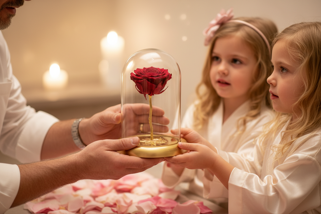 L'histoire des Roses De Lola — Un cadeau éternel né de l'amour d'un père