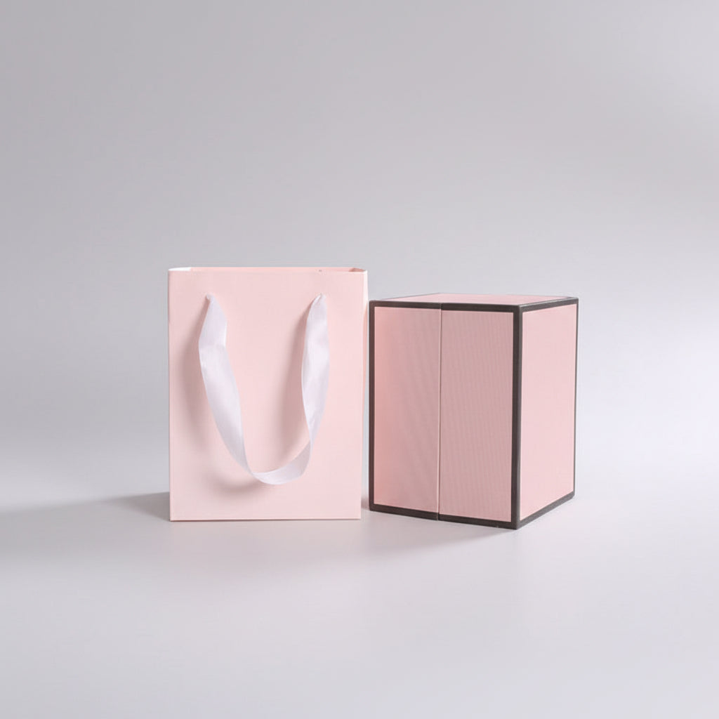 Coffret cadeau élégant avec rose savon et boîte à bijoux, idée cadeau femme anniversaire mariage

