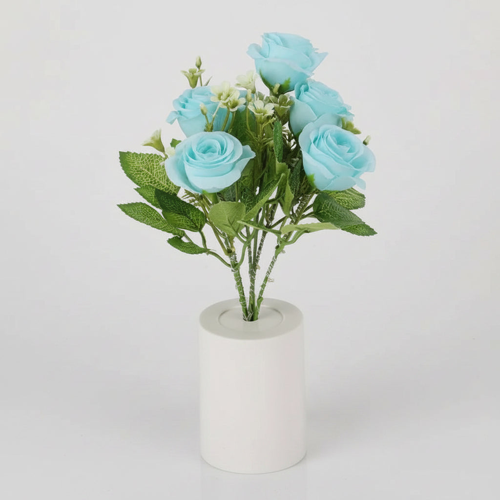 Veilleuse rose éternelle bouquet lumineux – ambiance | Les Roses De Lola