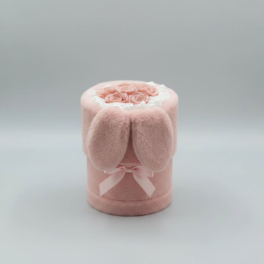 9 roses éternelles en soie – coloris rouge cadeau anniversaire