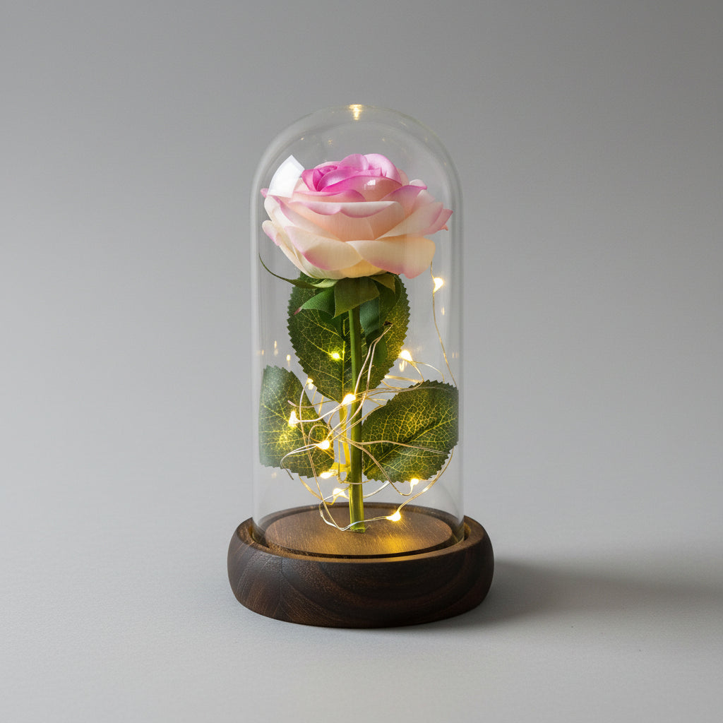 Coffret rose éternelle – présentation emballage cadeau | Les Roses De Lola
