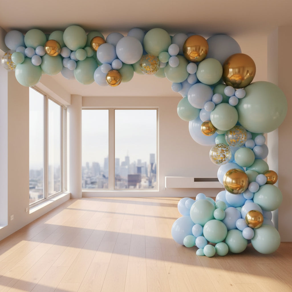 Guirlande de ballons macaron pastel – Les Roses De Lola