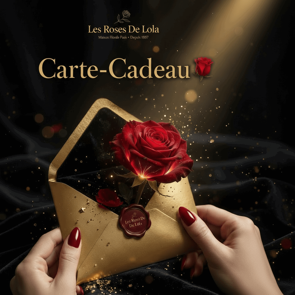 La carte-cadeau Les Roses de Lola 