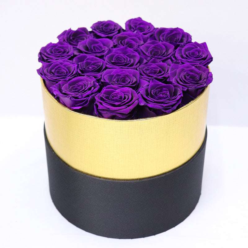 Coffret roses éternelles – 10 coloris disponibles