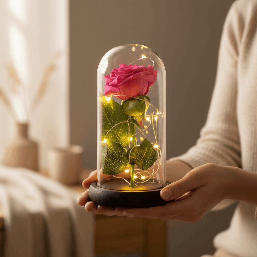 La Rose de Lola – Éternelle sous Dôme de Verre