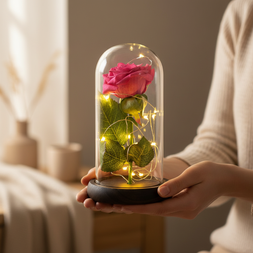 La Rose de Lola – Éternelle sous Dôme de Verre
